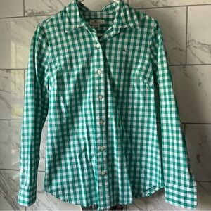 🐳 Vineyard Vines Checkered Button Up 🐳
